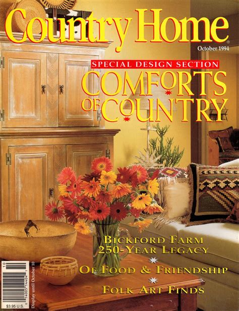 Country home magazine - Dec 20, 2023 · We also see the revival of a magnificent château, the artistic apartment of a Parisian décor designer, and the winter wonderland of Chamonix-Mont-Blanc. Welcome to the January/February 2024 issue of My French Country Home Magazine. Provence in the Snow, Renovated chateaux, delicious recipes, the most chic garden in Paris and our guide to ... 